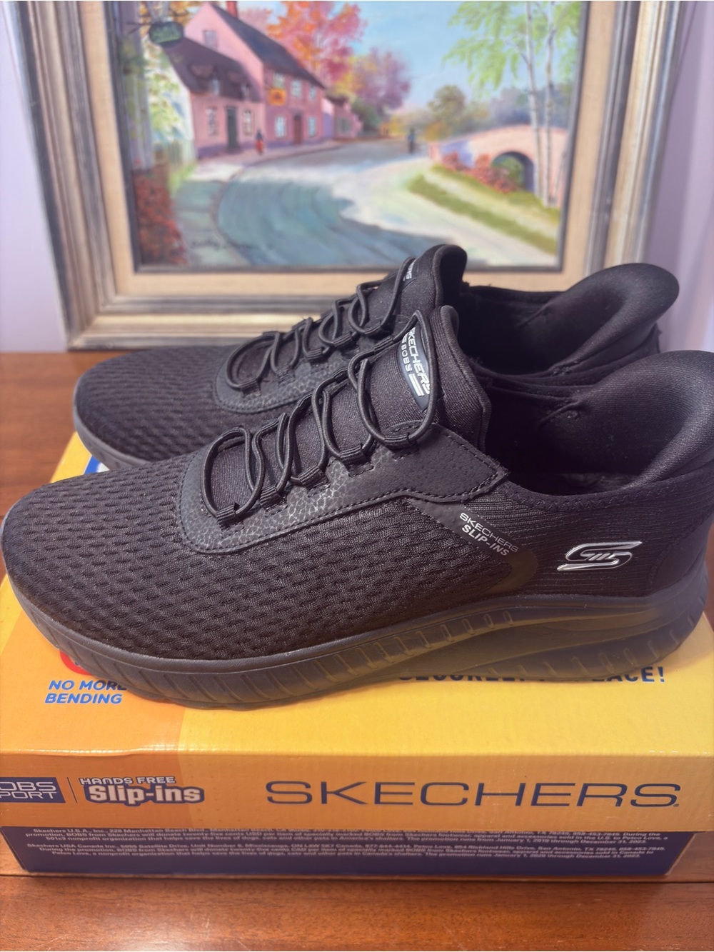 Skechers Slip-ins: BOBS Sport Squad Chaos Black